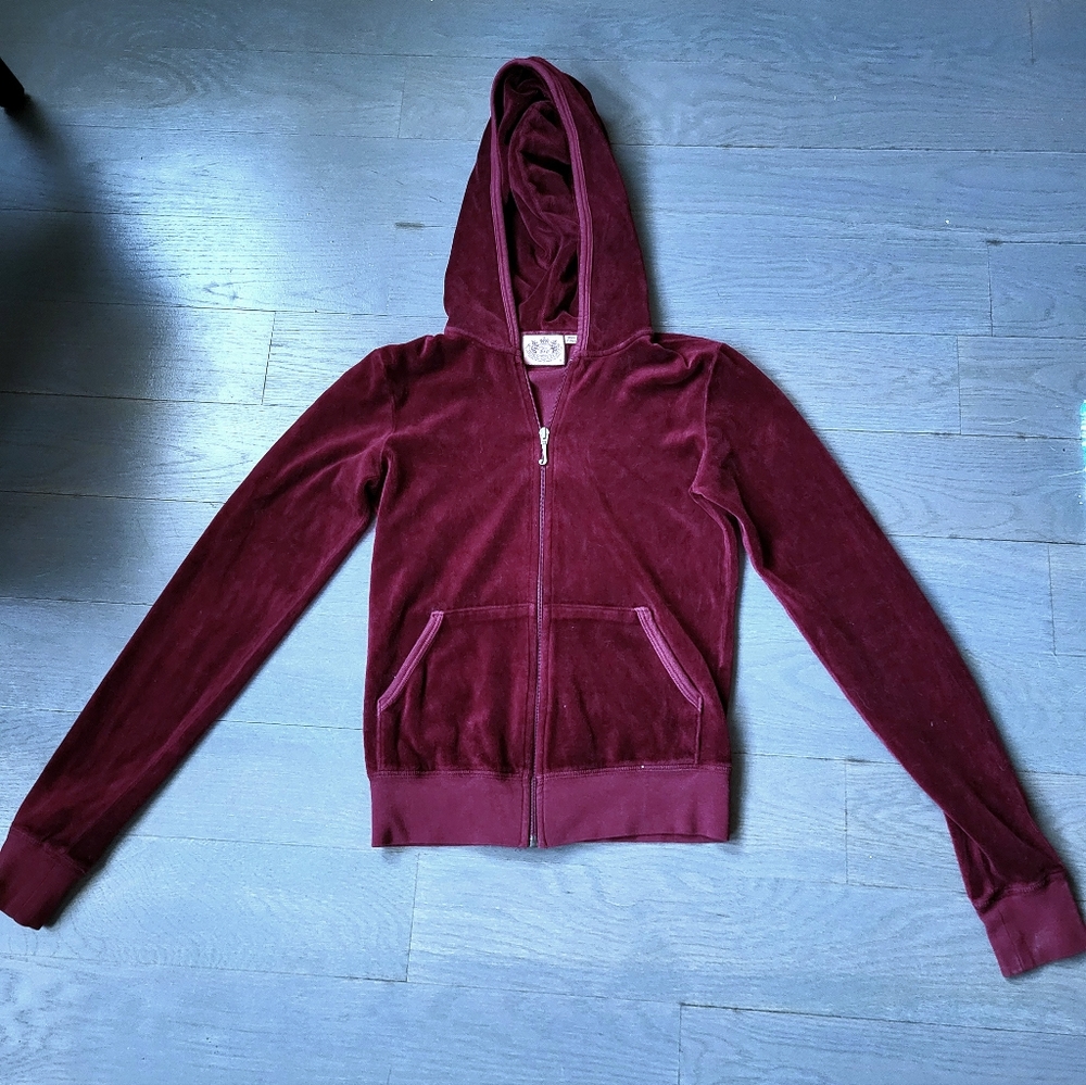 Juicy Couture Velour Y2K Hoodie Size XS/P